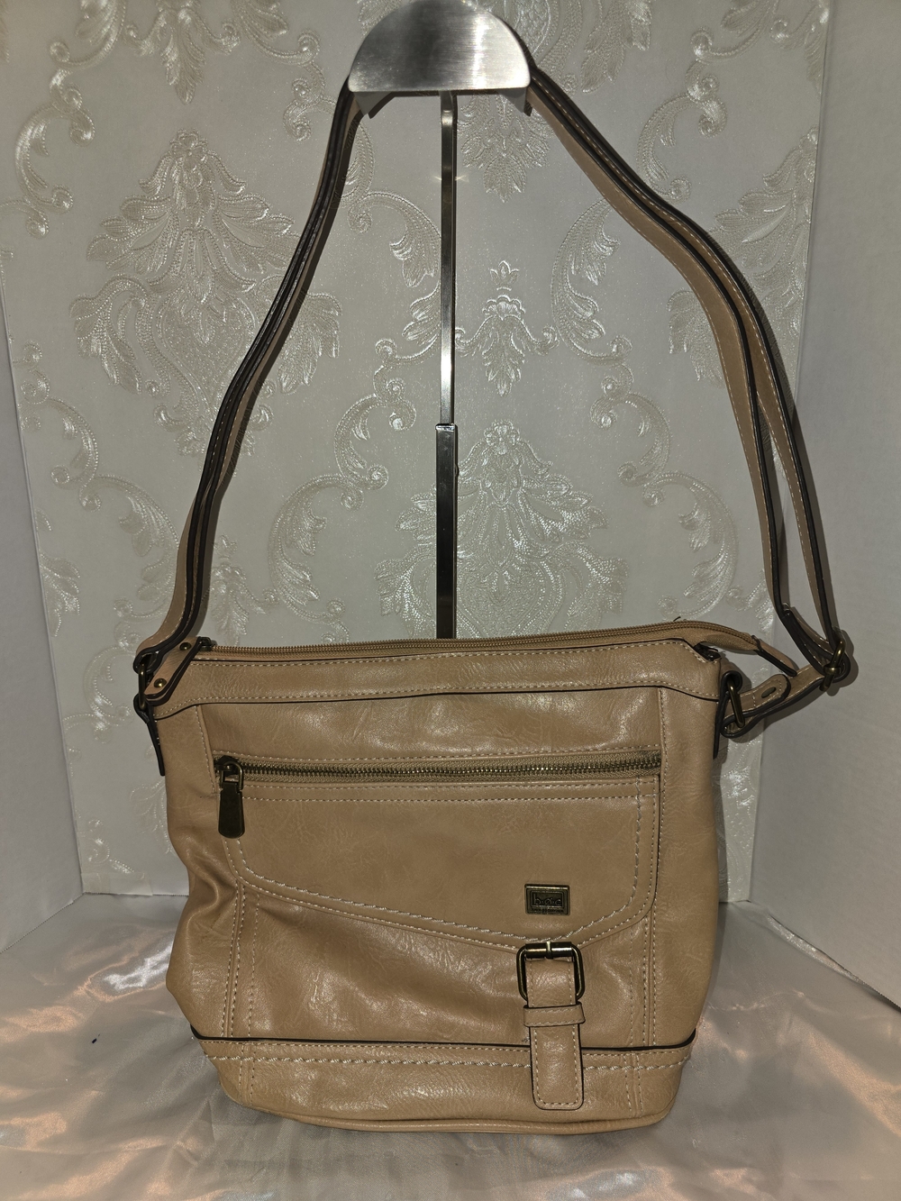 BOC Classic Tan Crossbody Shoulder Bag
